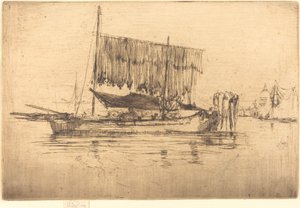 Bateau de pêche, 1880 - James Abbott McNeill Whistler