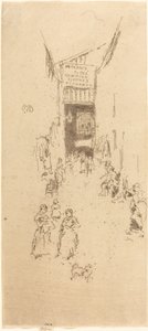 Passage Fleur de Lys, vers 1886-1888 - James Abbott McNeill Whistler