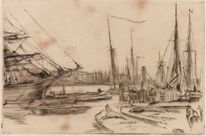 De Billingsgate, 1878 - James Abbott McNeill Whistler