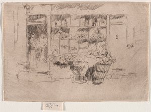 Boutique de fruits - James Abbott McNeill Whistler