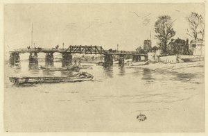 Fulham - James Abbott McNeill Whistler
