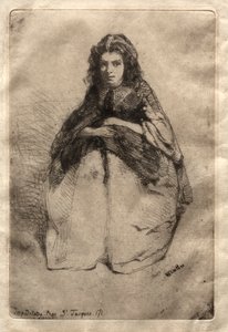Fummette, 1858 - James Abbott McNeill Whistler