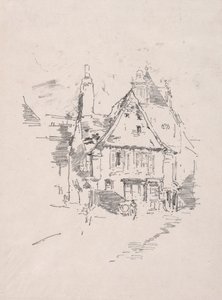 Toits à pignon, Vitré, 1893