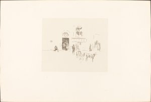 Porte de scène du Gaiety, 1879-1887 - James Abbott McNeill Whistler