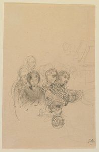 Joueurs, 1858 - James Abbott McNeill Whistler