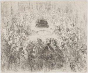 Salon de Jeu à Baden-Baden - James Abbott McNeill Whistler