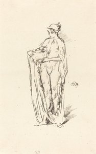 Fille avec bol, 1895 - James Abbott McNeill Whistler