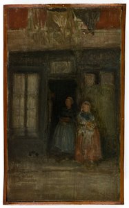 Or et Orange : Les Voisins, vers 1894-95 - James Abbott McNeill Whistler