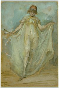 Vert et bleu : La danseuse, vers 1893 - James Abbott McNeill Whistler
