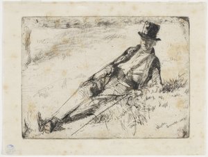 Pensionnaire de Greenwich - James Abbott McNeill Whistler