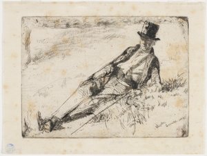 Pensionnaire de Greenwich, 1859 - James Abbott McNeill Whistler
