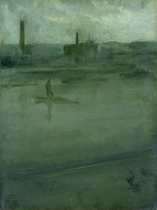 Gris et argent : La Tamise