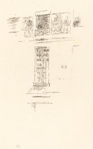 Hôtel Colbert, fenêtres, 1891 - James Abbott McNeill Whistler
