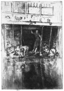 Maison sur le canal à Amsterdam
Pierrot - James Abbott McNeill Whistler