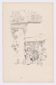 La Fruitière de la rue de Grenelle - James Abbott McNeill Whistler