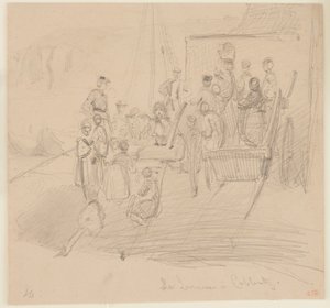 La Jeunesse à Coblentz, 1858 - James Abbott McNeill Whistler