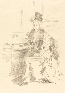 La Jolie New Yorkaise - James Abbott McNeill Whistler