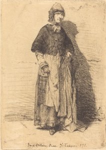 La Mère Gérard, 1858 - James Abbott McNeill Whistler