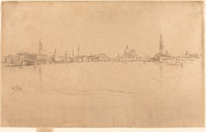 La Salute : Aube, 1879-1880 - James Abbott McNeill Whistler