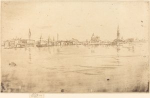 La Salute : Aube, 1879-1880 - James Abbott McNeill Whistler