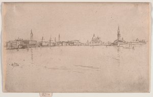 La Salute : Aube, vers 1880 - James Abbott McNeill Whistler