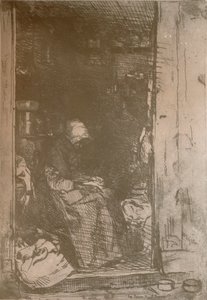 La Vieille Aux Loques - James Abbott McNeill Whistler