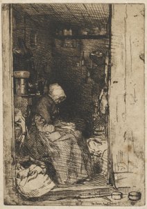 La Vieille aux Loques - James Abbott McNeill Whistler