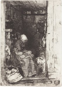 La Vieille aux Loques - James Abbott McNeill Whistler
