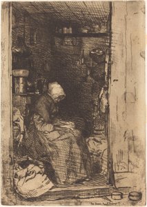 La Vieille aux Loques, 1858 - James Abbott McNeill Whistler