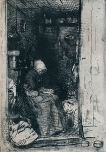 La Vieille aux Loques, 1858 - James Abbott McNeill Whistler