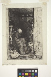 La vieille aux loques - James Abbott McNeill Whistler