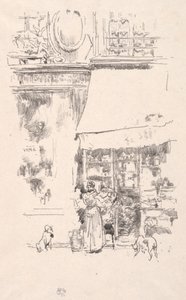 La fruitière de la Rue de Grenelle, 1874 - James Abbott McNeill Whistler