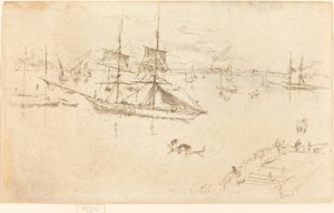 Lagune : Midi, 1879-1880 - James Abbott McNeill Whistler