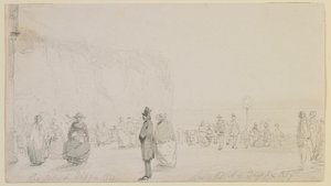 Les Côtes à Dieppe, 1857 - James Abbott McNeill Whistler
