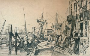 Limehouse, 1859, 1904 - James Abbott McNeill Whistler