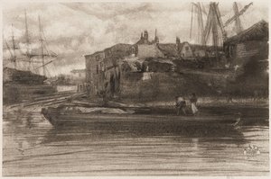 Limehouse, 1878 - James Abbott McNeill Whistler
