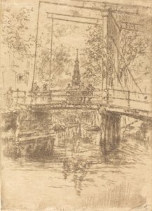 Petit pont-levis, Amsterdam, 1889 - James Abbott McNeill Whistler