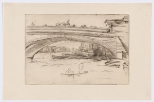 Pont de Londres, vers 1875 - James Abbott McNeill Whistler