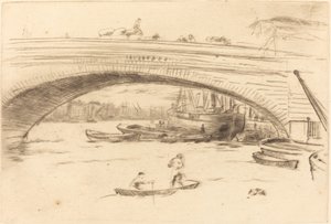 Pont de Londres, vers 1875 - James Abbott McNeill Whistler