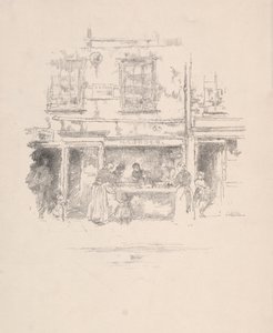 Poissonnerie Maunders, Chelsea, 1890
