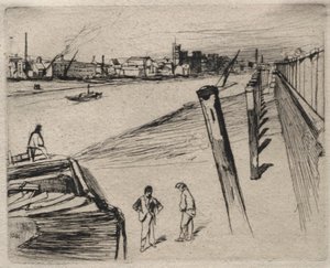 Millbank, 1861 - James Abbott McNeill Whistler