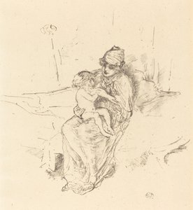 Mère et enfant, No. 1 - James Abbott McNeill Whistler