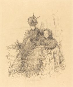 Mère et fille, 1897 - James Abbott McNeill Whistler