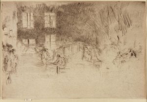 Four à verre de Murano - James Abbott McNeill Whistler