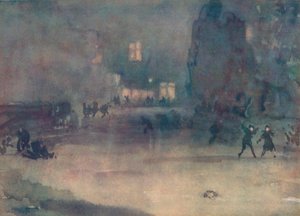 Nocturne - Amsterdam sous la neige, 1882, 1904