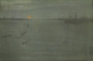 Nocturne : Bleu et Or, Southampton Water