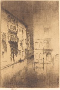 Nocturne : Palais, 1879-1880 - James Abbott McNeill Whistler