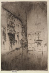 Nocturne : Palais, 1886 - James Abbott McNeill Whistler
