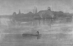 Nocturne : La Tamise à Battersea, 1878, 1904 - James Abbott McNeill Whistler