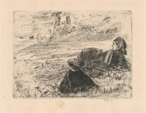 Nourrice et enfant, 1859